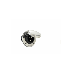 Power Inlet 32A Stainless steel with cover