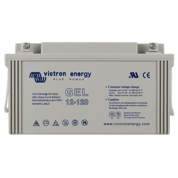 Victron Battery - 12V/110Ah Gel Deep Cycle Batt. - Batterier