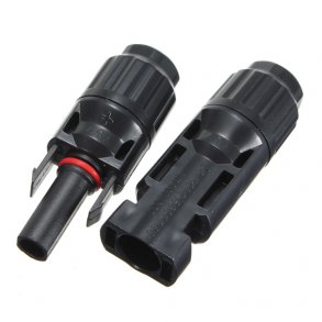 Solar connector pair MC4, 1x Male / 1x Female