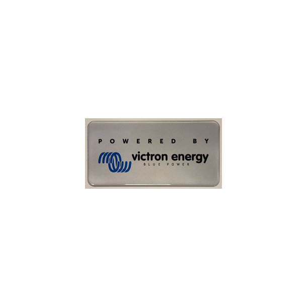 Klisterm�rke "Powered By Victron"
