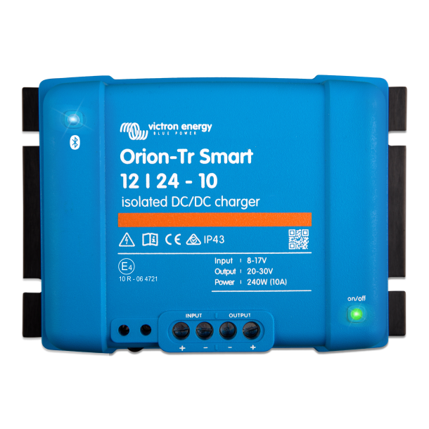 Orion-Tr Smart 12/24-10A (240W) Isolated DC-DC batterilader