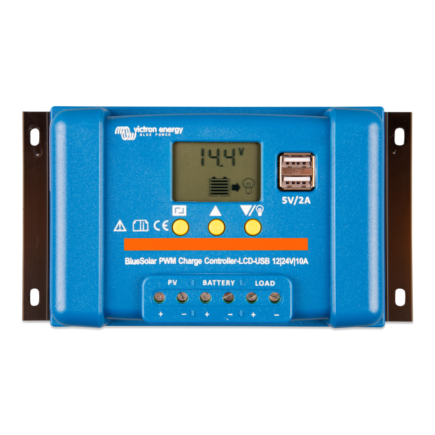 BlueSolar PWM-LCD&USB 12/24V-10A