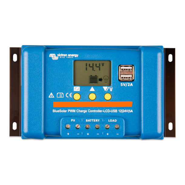 BlueSolar PWM-LCD&USB 12/24V-5A